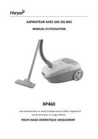 Notice HARPER XP460 Aspirateur