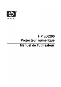 Notice HP VP6200 Projecteur