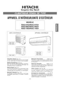 HITACHI RAS09G4 - Climatisation
