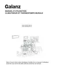 Notice Galanz AUS18C63R230T10 Climatisation