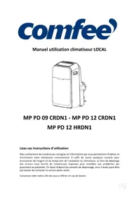 Notice COMFEE MP PD 12 CRDN1 Climatisation