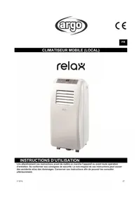 Notice ARGO RELAX Climatisation