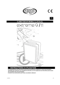 Notice ARGO EXTREME 9 Climatisation