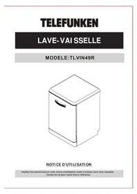 Notice TELEFUNKEN TLVIN49R Lave-vaisselle