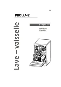 PROLINE SDW49 WH - Lave-vaisselle