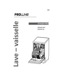 PROLINE SDW49 SL - Lave-vaisselle