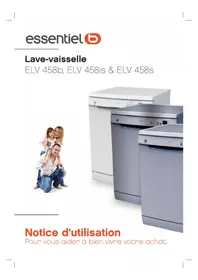 ESSENTIELB ELV 458b - Lave-vaisselle