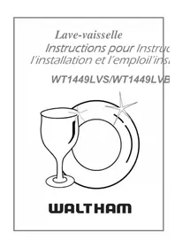 WALTHAM WT 1449 LVB - Lave-vaisselle