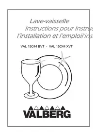 VALBERG VAL 15C44 BVT - Lave-vaisselle