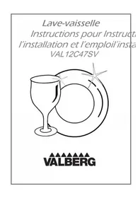 VALBERG VAL 12C47 SV - Lave-vaisselle