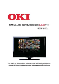 Notice OKI B32FLED 1 Téléviseur