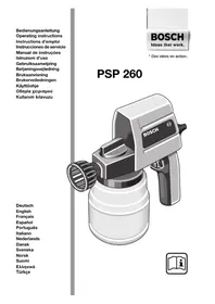 BOSCH PSP 260 - Färgspray