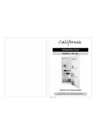 CALIFORNIA BC248 - Réfrigérateur