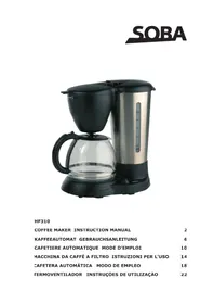 Notice Soba HF310 Kaffeemaschine