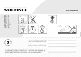 Notice SOEHNLE AKTUELL 65041 2 Balances de cuisine
