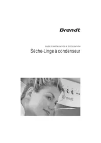 Notice BRANDT BWD381TB Sèche-linge