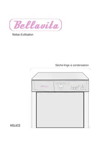 Notice BELLAVITA MSL 6CE Sèche-linge