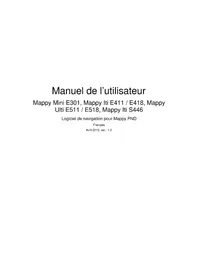Notice MAPPY ULTI S547 FM Navigateur
