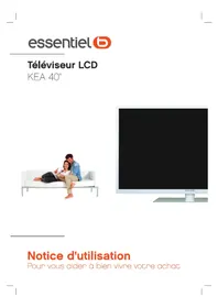 Notice ESSENTIELB KEA 40 Télévision