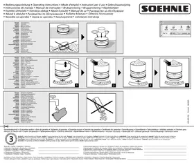 Notice SOEHNLE PRIMA 65432 8 Balances de cuisine