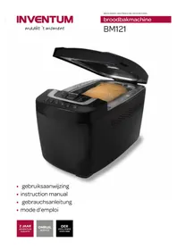 Notice INVENTUM BM121 Machine à pain
