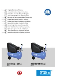 Güde 2350824 - Kompresor