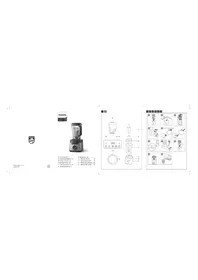 Notice PHILIPS AVANCE COLLECTION HR3866 Køkkenmaskine