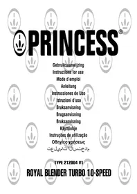 PRINCESS Royal Turbo 212004 - Robot ménager