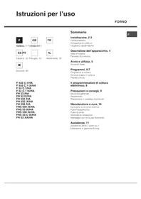 Notice HOTPOINT STYLE Oven