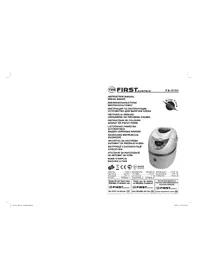 Notice First Austria FA5151 хлібопічка