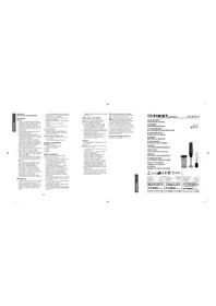 Notice First Austria FA52722 Mixeur plongeant