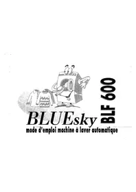 BLUESKY BLF 600 - Machine à laver