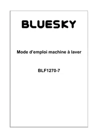 BLUESKY BLF 12707 - Machine à laver