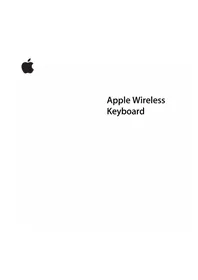 Notice APPLE WIRELESS (2009) Keyboard