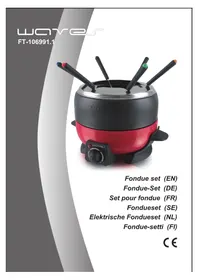 Notice WAVES FT106991.1 Fondue, raclette and wok appliance
