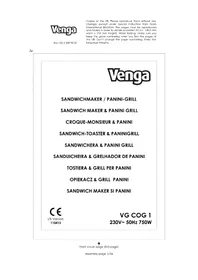 Venga VG COG 1 - Plaque de grill