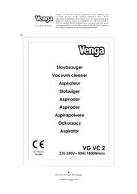 Notice Venga VG VC 2 Stofzuiger