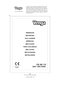 Notice Venga VG MK 1 B Oven