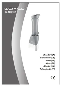 Notice WAVES BLENDER TO GO BL1070721 Blender