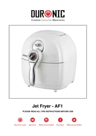 Duronic Jet Fryer AF1 - Fritteuse