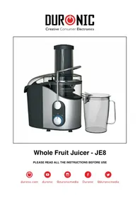 Duronic JE8 - Entsafter