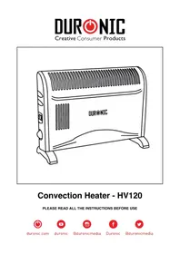 Duronic HV120 - Calefacción