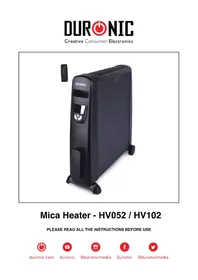 Duronic HV102 - Heizung