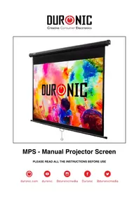 Duronic MPS - Schermo di proiezione