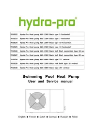 Notice Hydro-Pro 22 Pompe à eau