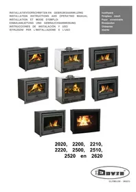 Notice DOVRE 2520S3 Fireplace