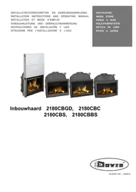 Notice DOVRE 2180CBBS Fireplace