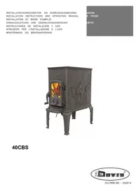 Notice DOVRE 40CBS Chauffage