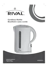 Notice Rival WK8283CU Bouilloire
