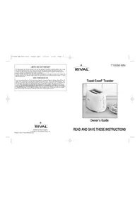 Notice Rival TT9260WN Grille pain
